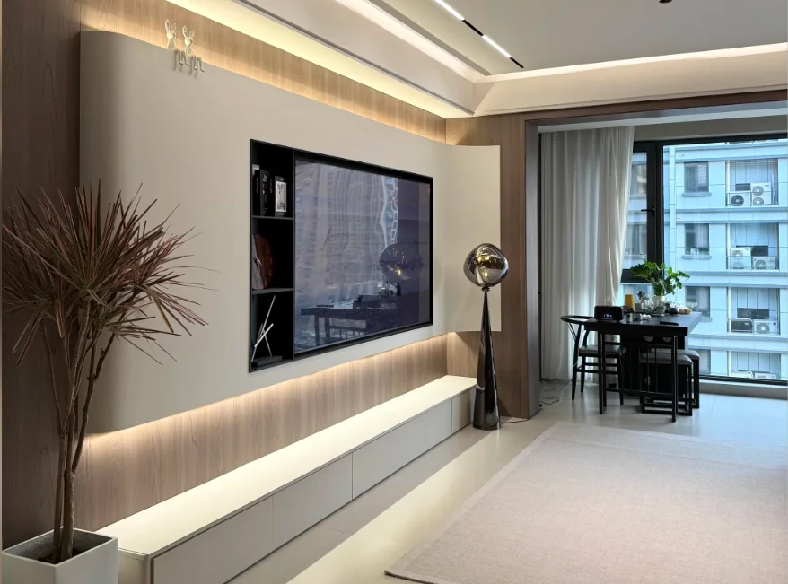 厦门千达成装饰建发中央天成125㎡现代简约施工实录