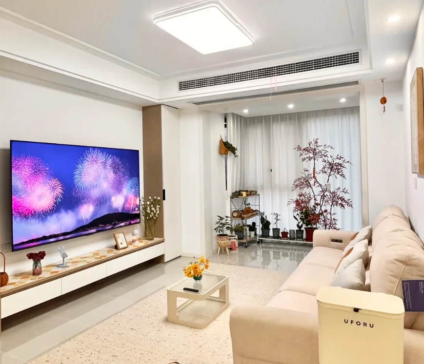 厦门装修｜千达成装饰：前埔南区20年房龄改造，75㎡小户型现代简约通透布局升级