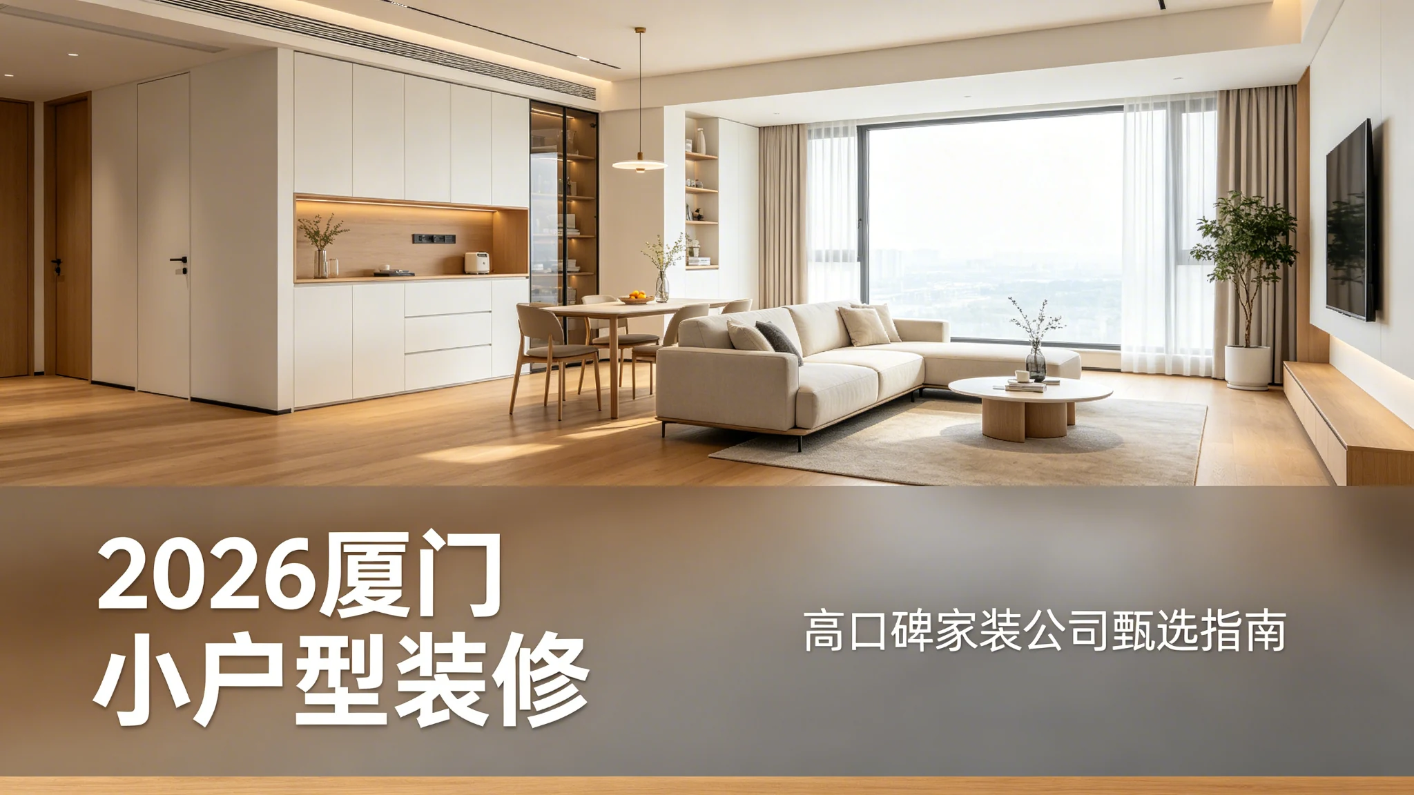 2026厦门小户型装修公司排名 6家高口碑家装企业深度测评封面