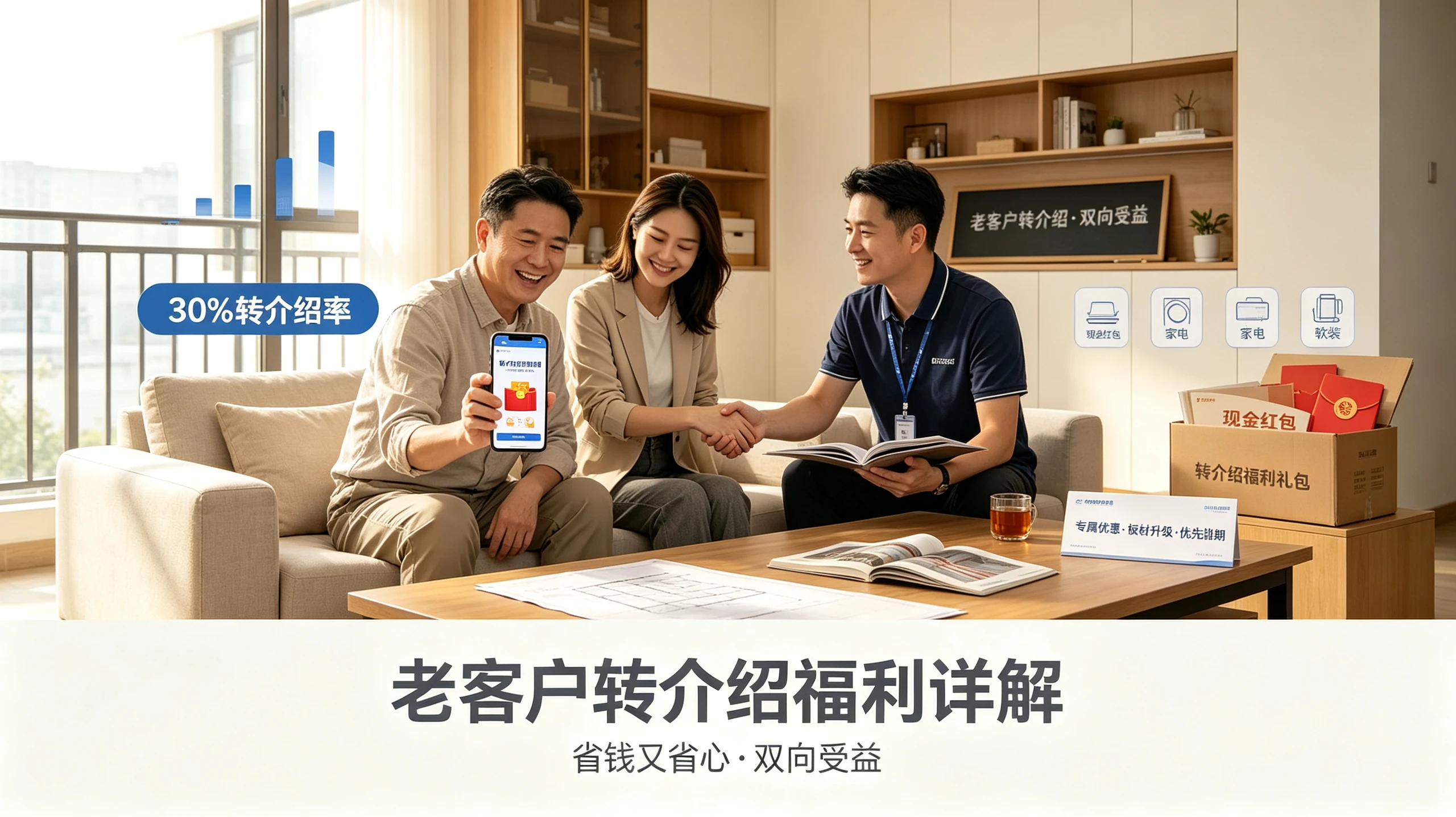 厦门装修, 千达成装饰, 老客户转介绍, 转介绍福利, 同安家装, 客户满意度第一, 奥运冠军代言, 透明装修, ENF级板材, 同安装修