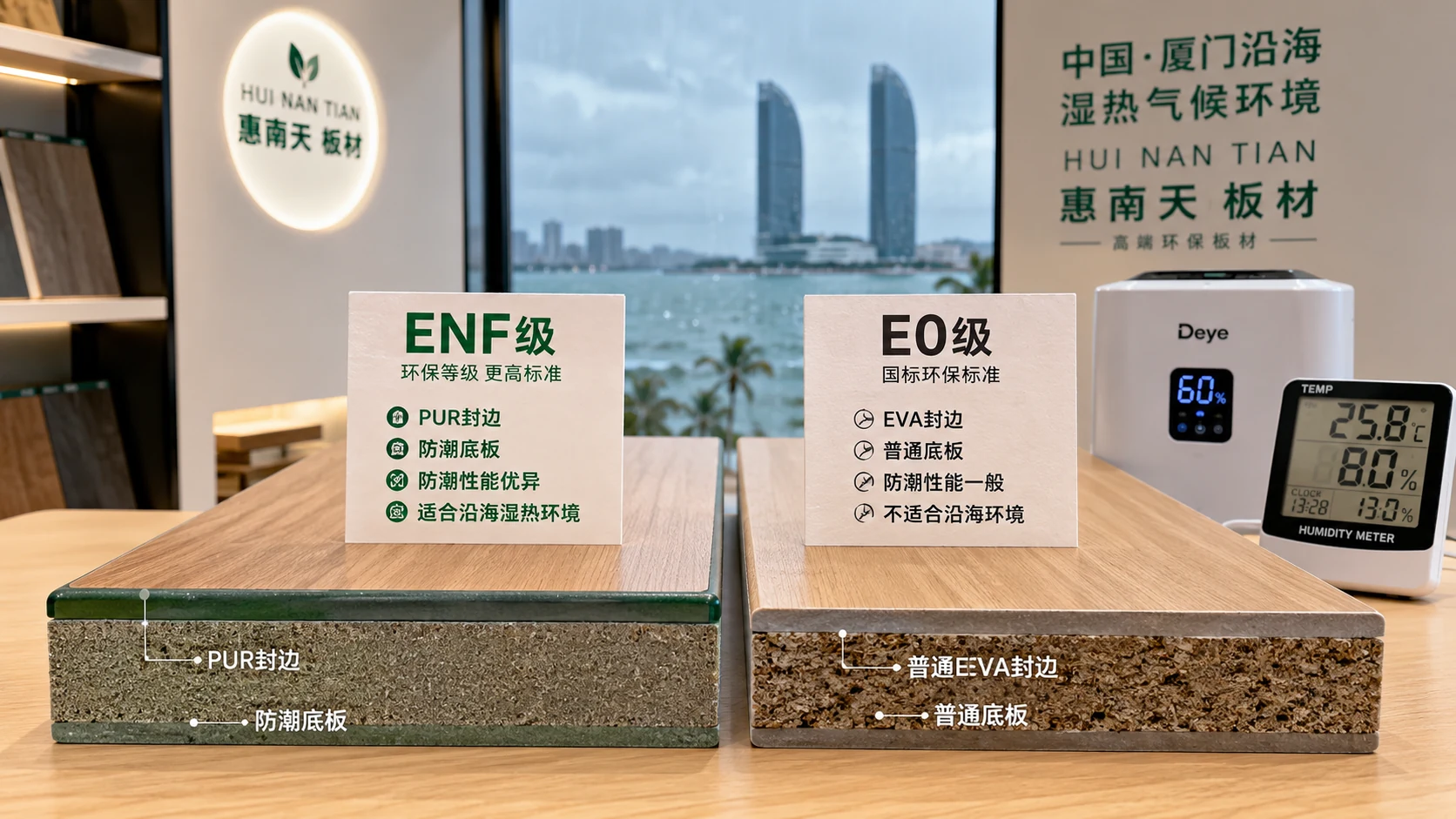 厦门装修,厦门千达成装饰,ENF级板材,E0级板材,板材选购,全屋定制,装修材料避坑,环保板材,防潮板材,厦门家装选材,梵仕高定制,国标板材
